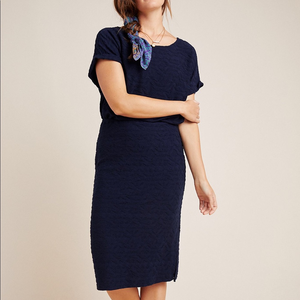 Louella Dolman-Sleeved Midi Dress